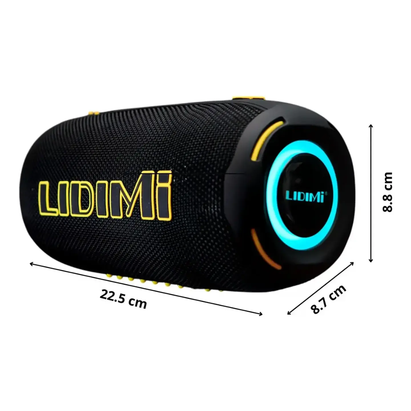 Parlante LIDIMI LD-S650 Bluetooth 20W con Extra Bass, RGB y TWS 4