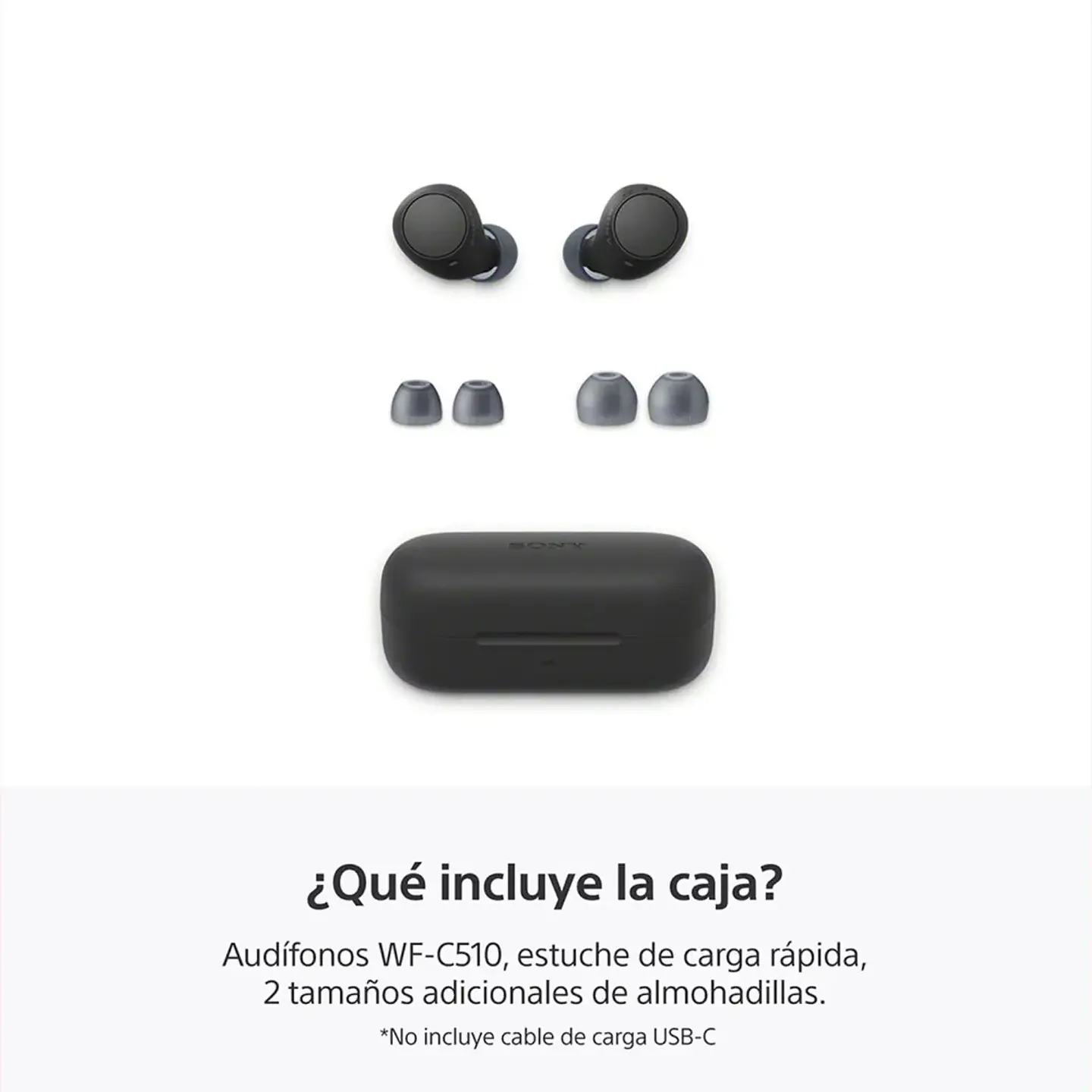 Sony WF-C510 Bluetooth True Wireless In-Ear – Negro 4