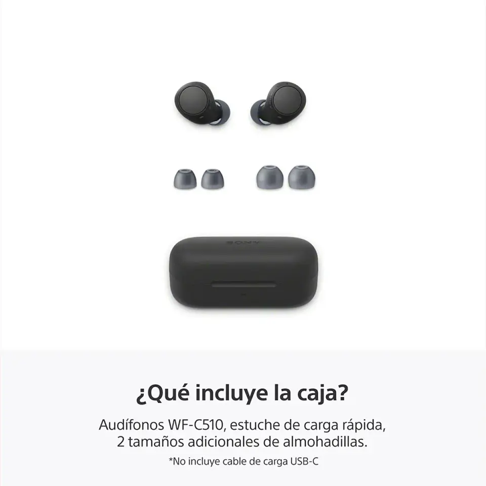 Sony WF-C510 Bluetooth True Wireless In-Ear – Negro 4