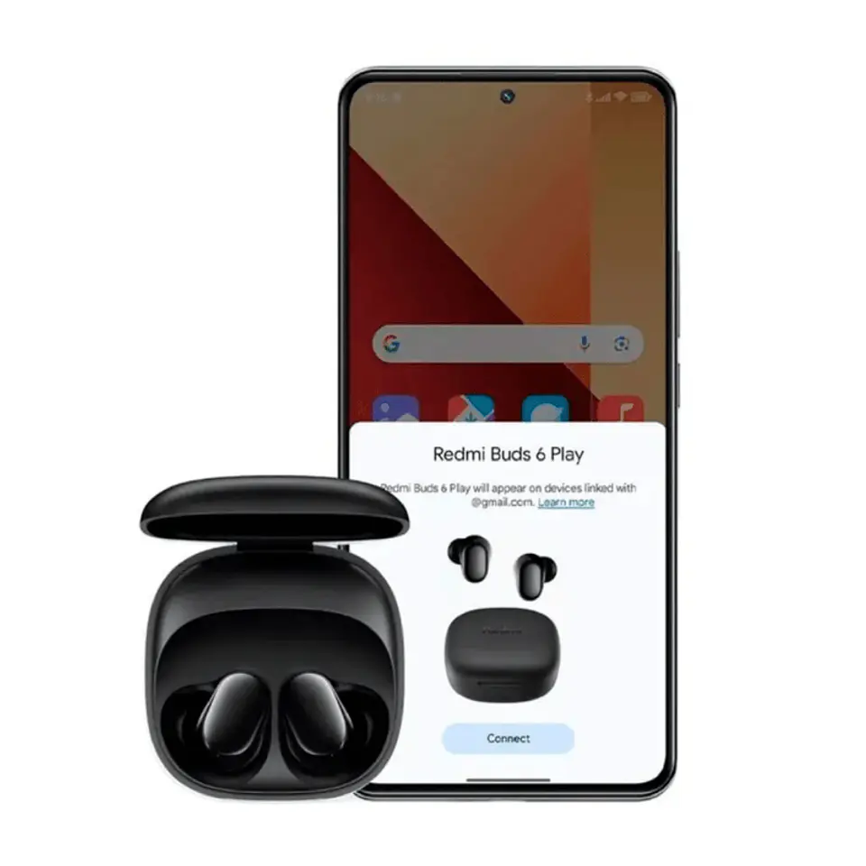 Audifonos Xiaomi Redmi Buds 6 Play Bluetooth True Wireless IPX4 – Negro 7