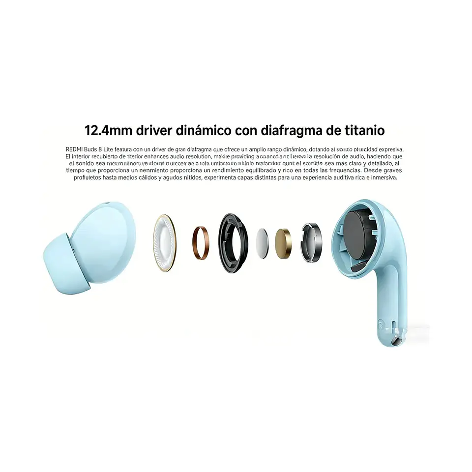 Xiaomi Redmi Buds 8 Lite Bluetooth True Wireless ANC 42dB – Negro 3