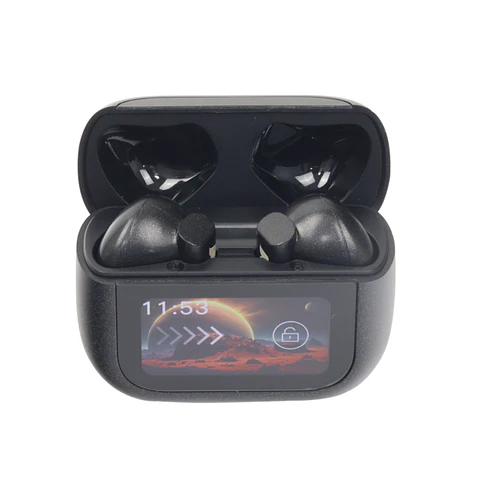 Auriculares Bluetooth YX29 True Wireless con Smart Case – Negro