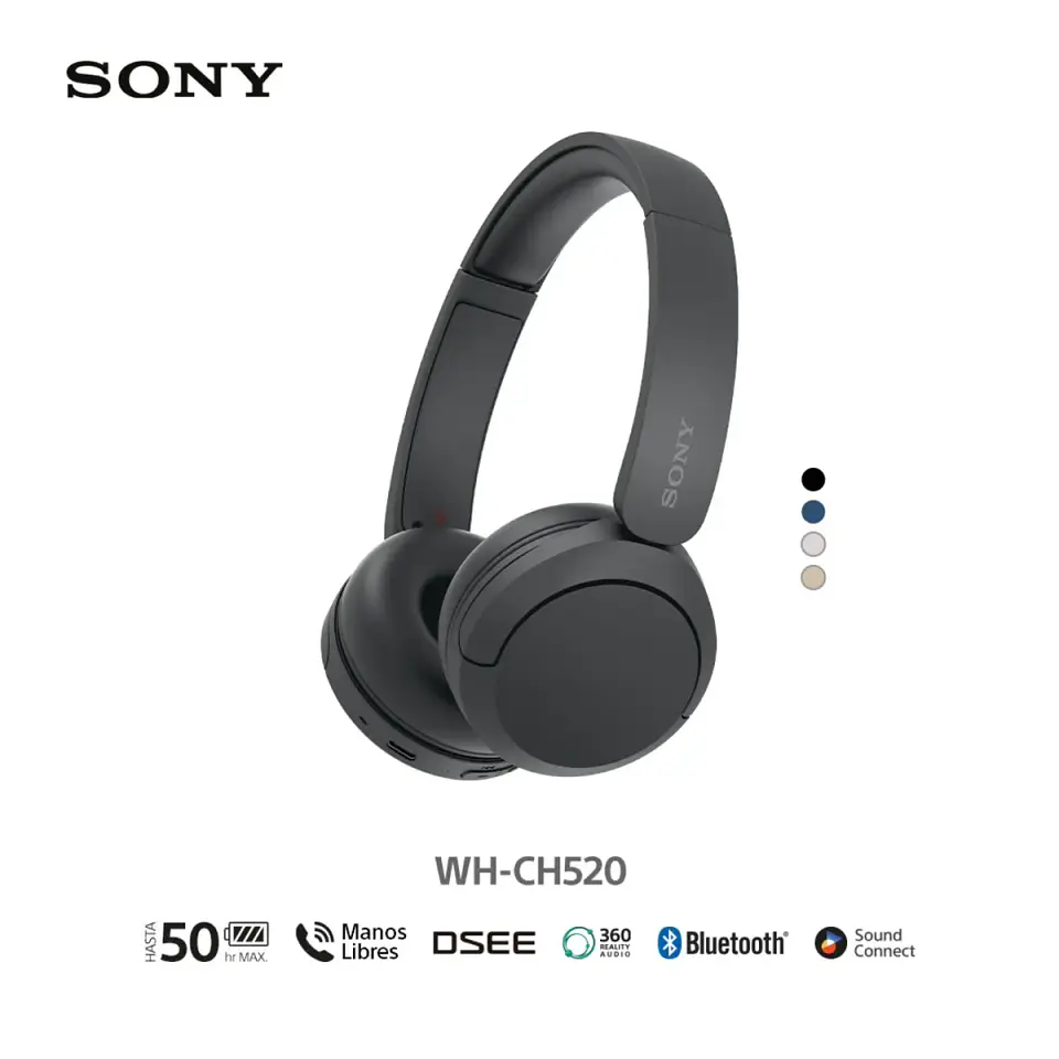Sony WH-CH520 Bluetooth On-Ear 2