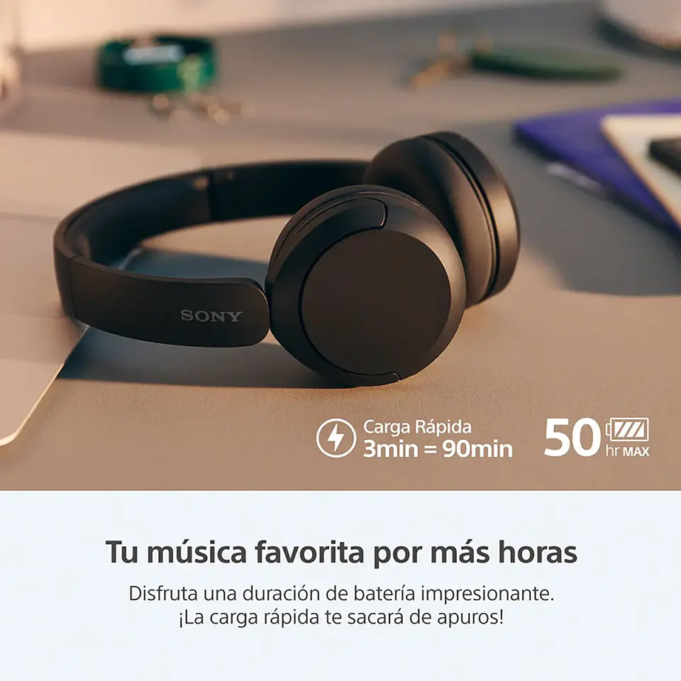 Sony WH-CH520 Bluetooth On-Ear 3