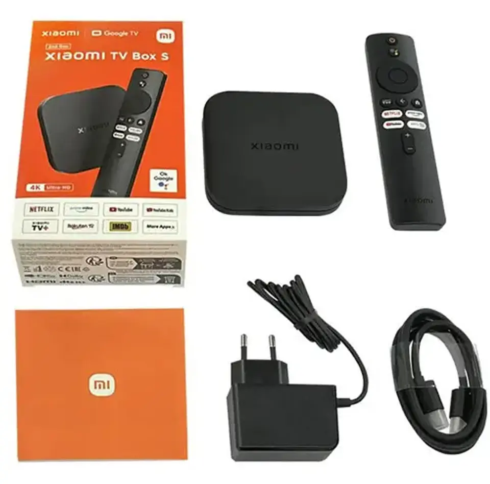 Xiaomi TV Box S 3.ª Generación 4K UHD 2GB/32GB con Google TV 3