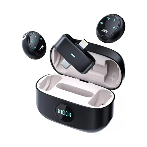 Micrófono Inalámbrico K31 Lavalier para Celular 2.4 GHz con Clip
