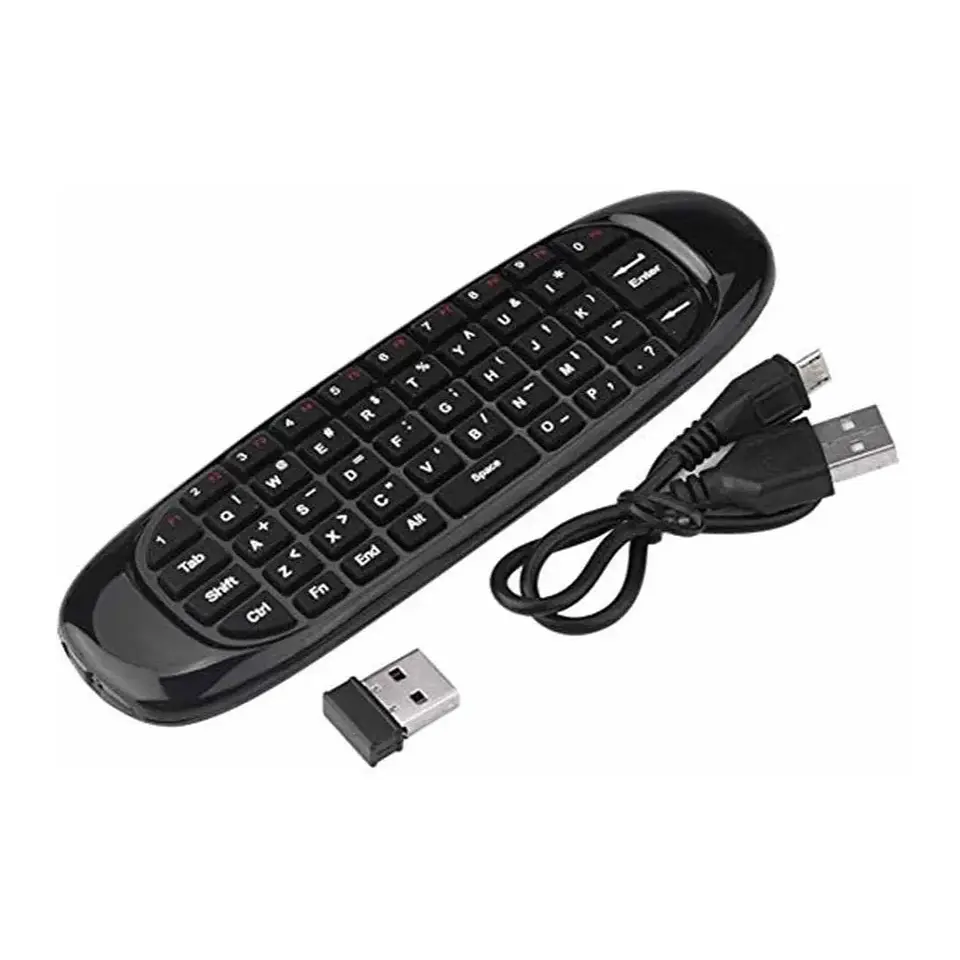 Mini Teclado Air Mouse Inalámbrico Magic Remote con QWERTY 2