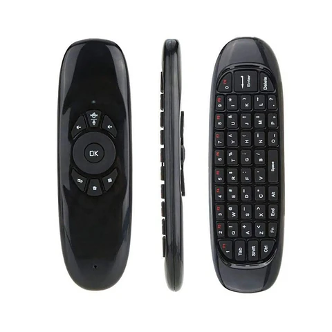 Mini Teclado Air Mouse Inalámbrico Magic Remote con QWERTY