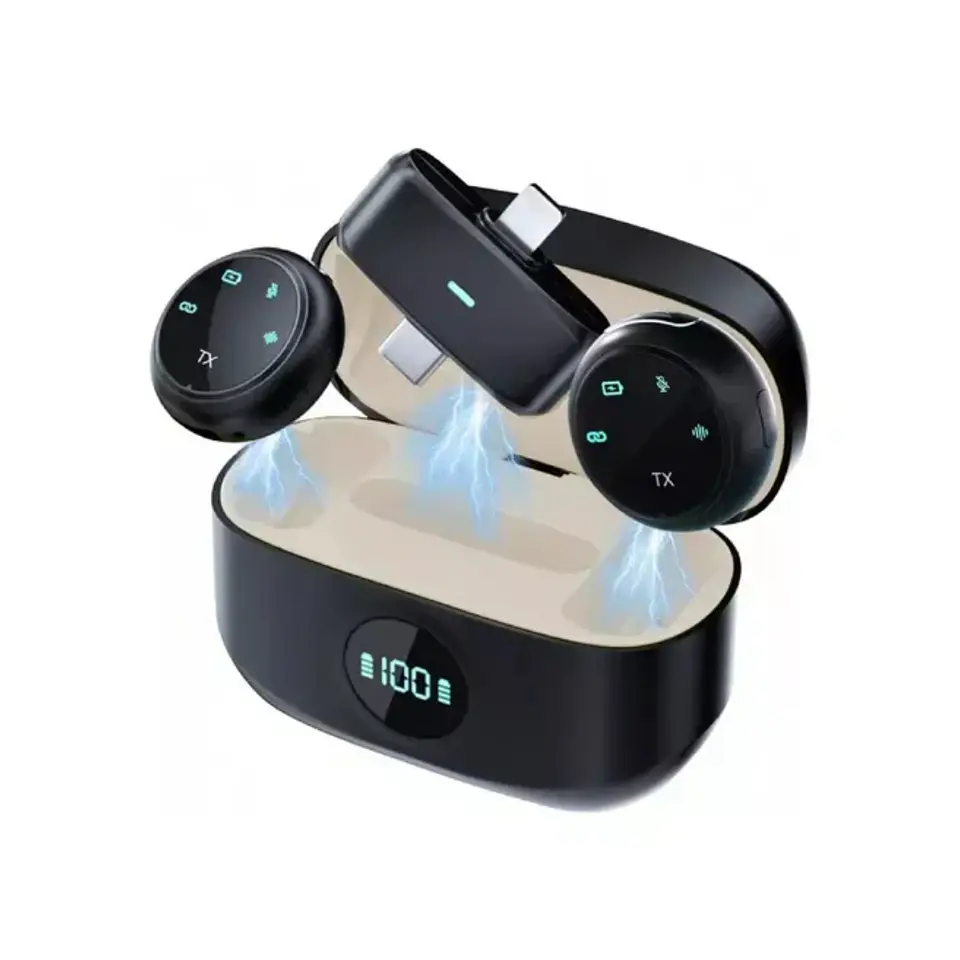 Micrófono Inalámbrico K31 Pro Magnético 2.4G para Celular 2