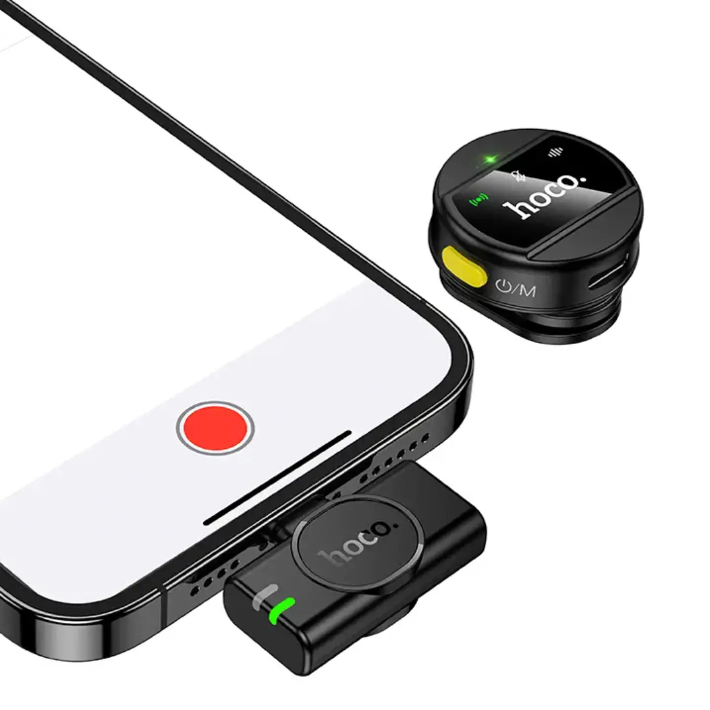 Micrófono Inalámbrico Hoco L21 Charm Magnético USB-C con ENC 5
