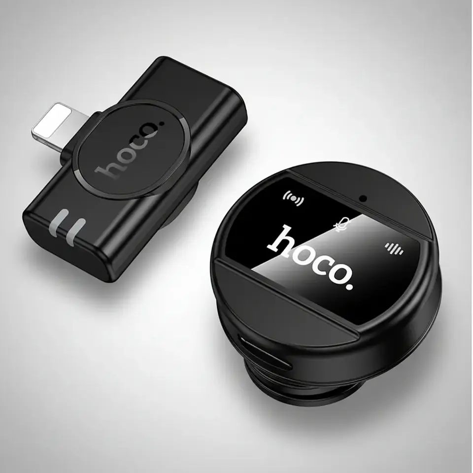 Micrófono Inalámbrico Hoco L21 Charm Magnético USB-C con ENC 6