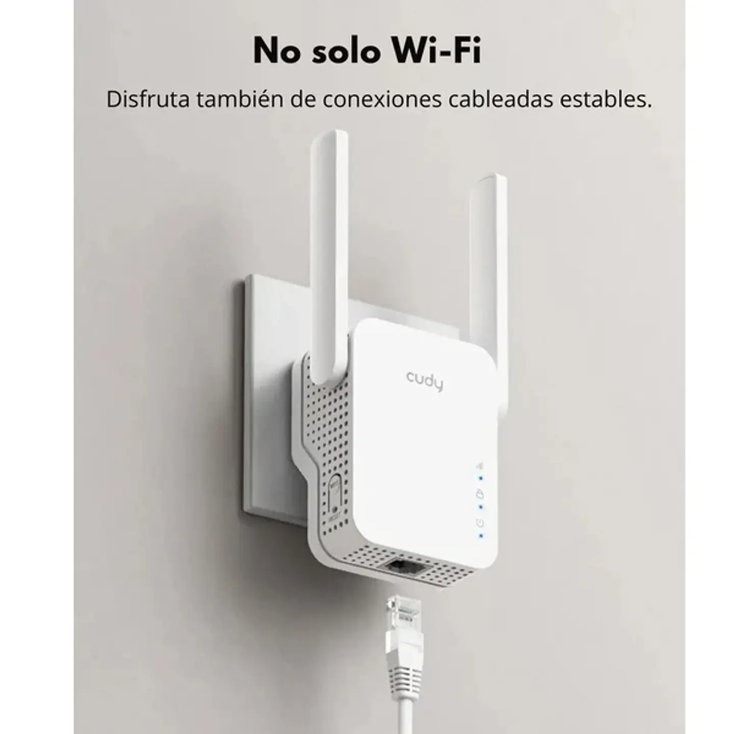 Repetidor WiFi 6 Cudy RE1500 AX1500 Dual Band Mesh 2