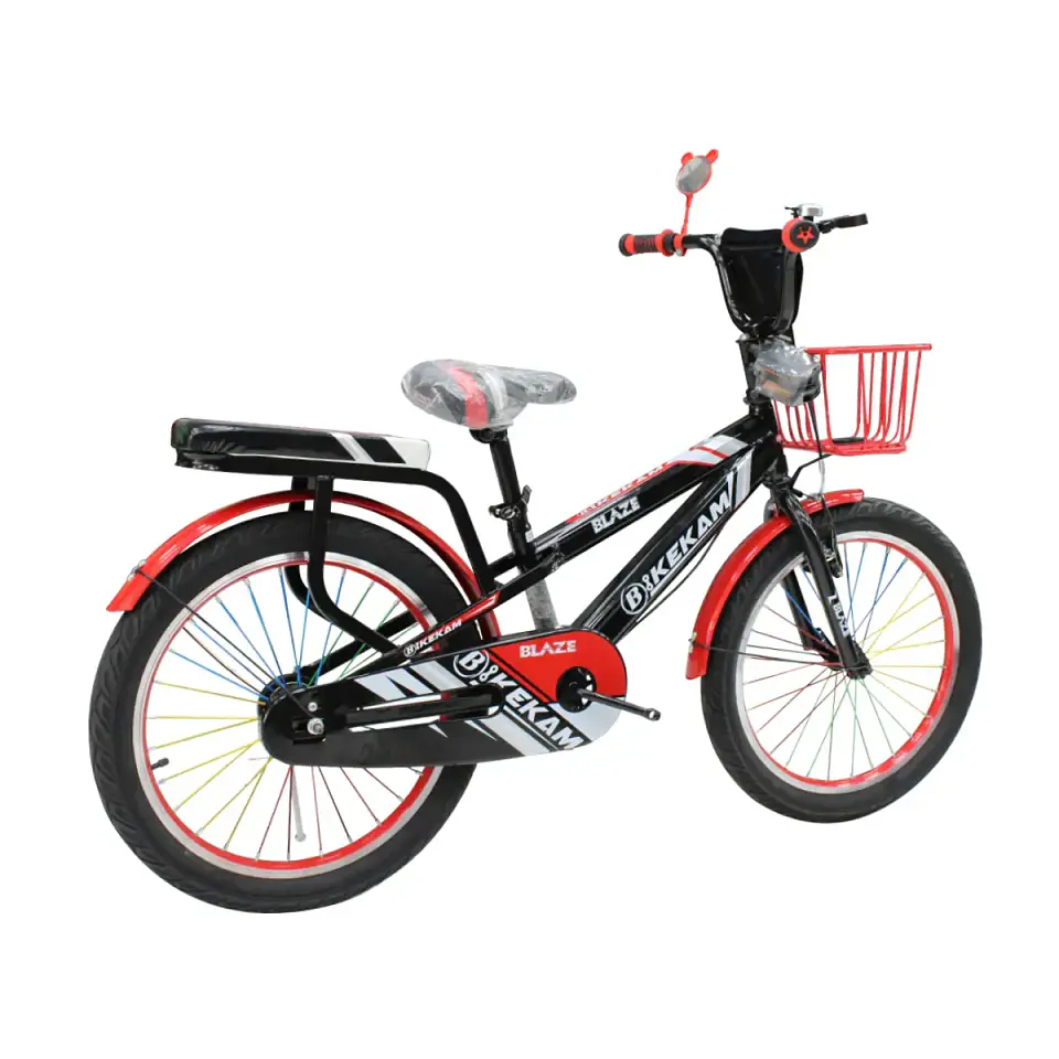 Bicicleta Infantil BLAZE Aro 16 Negra con Canasta y Auxiliares 3