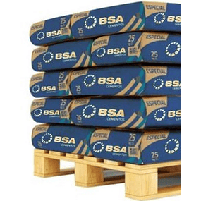Pallet Cemento BSA 72 sacos - Envio Gratis RM*