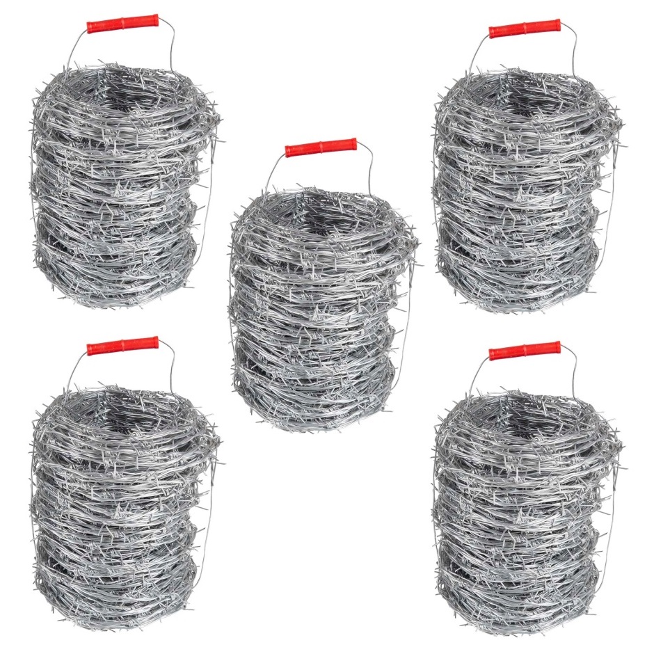 Alambre Púas Galvanizado Calibre BWG 16 (1,70mm) 500m largo