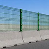 Kit Reja 3d 1.2m con Poste Verde 1.2m con base para piscinas o barreras new jersey