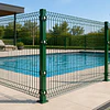 Kit Reja 3d 1.2m con Poste Verde 1.2m con base para piscinas o barreras new jersey