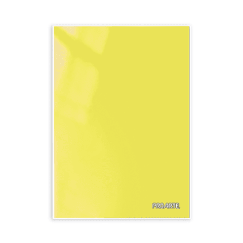 Carpeta Con Gusano Accoclip Color Amarillo Proarte