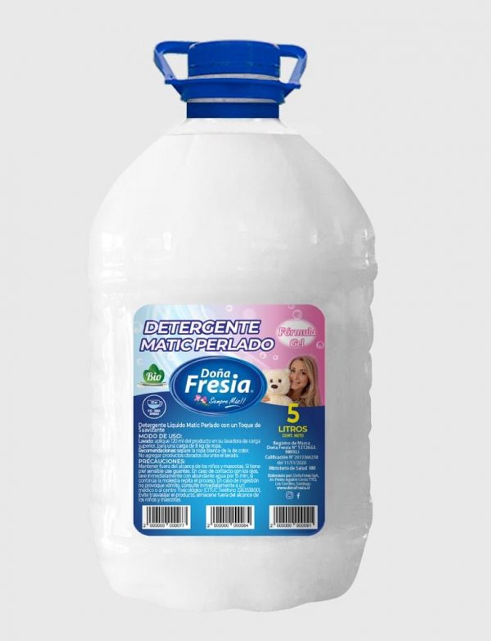 Deter.Matic Dona Fresia Perlado Blanco 5L 1