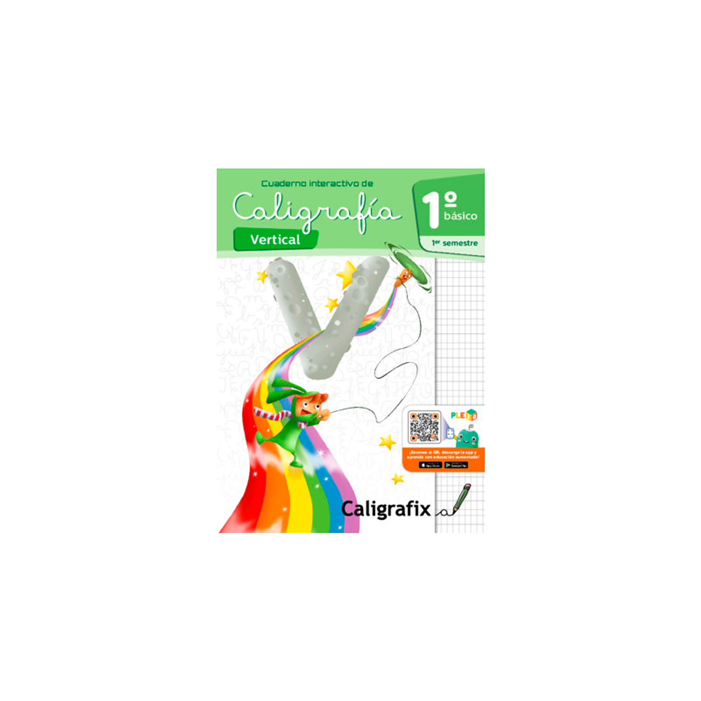 Caligrafia Vertical 1 Basico 1er Semestre Caligrafix 1