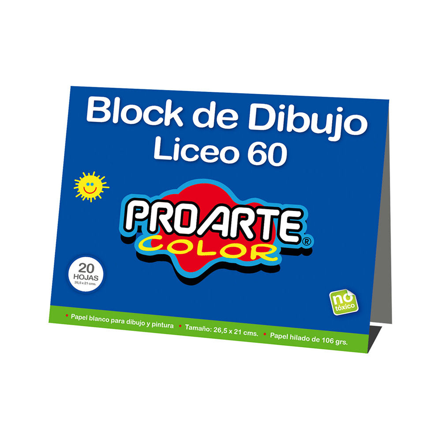 Block Chico Liceo 106 Gr. 20 Hjs.26,5X21Cm Proarte 1