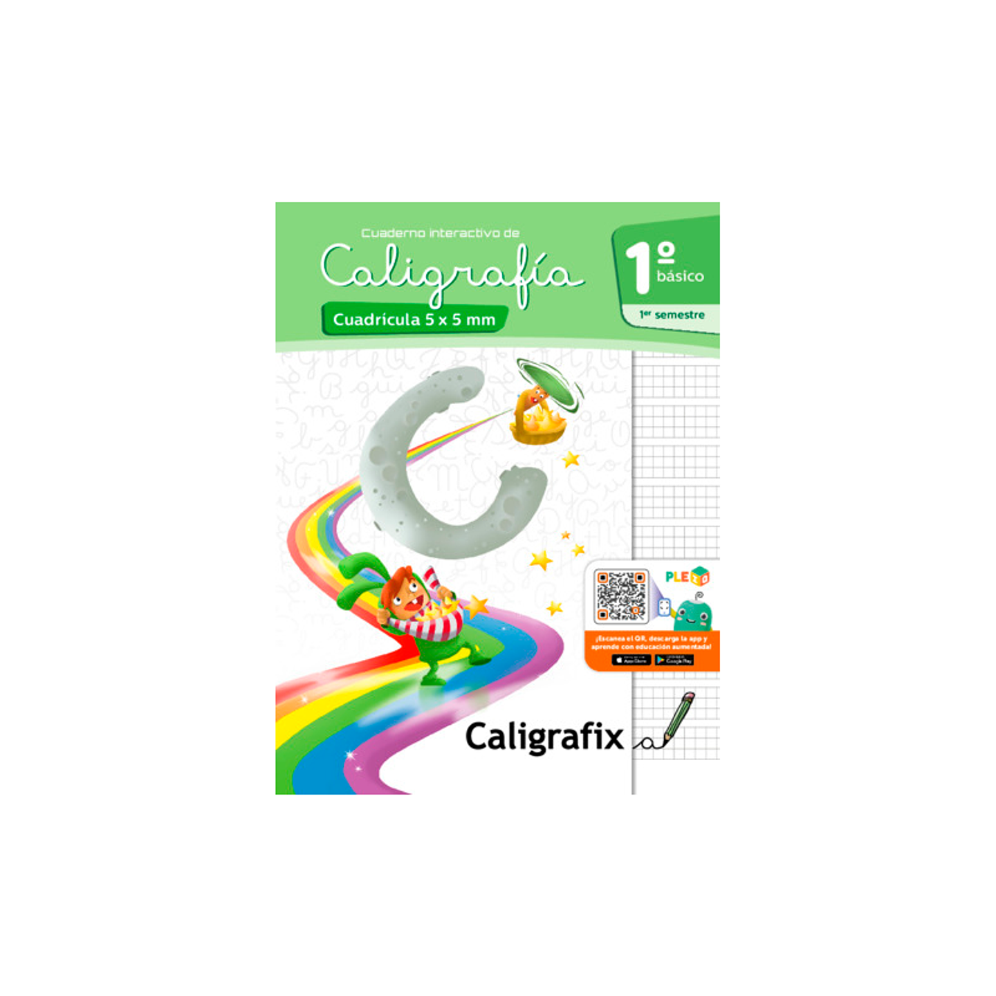 Caligrafia Cuadriculado 1 Basico 1er Semestre Caligrafix 1