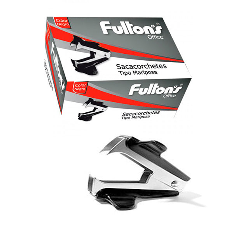 Sacacorchetes Pinza Mariposa Fultons 1