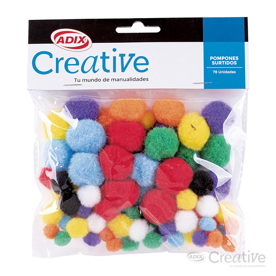 Pompon Surtido 78u (002) CREATIVE 1