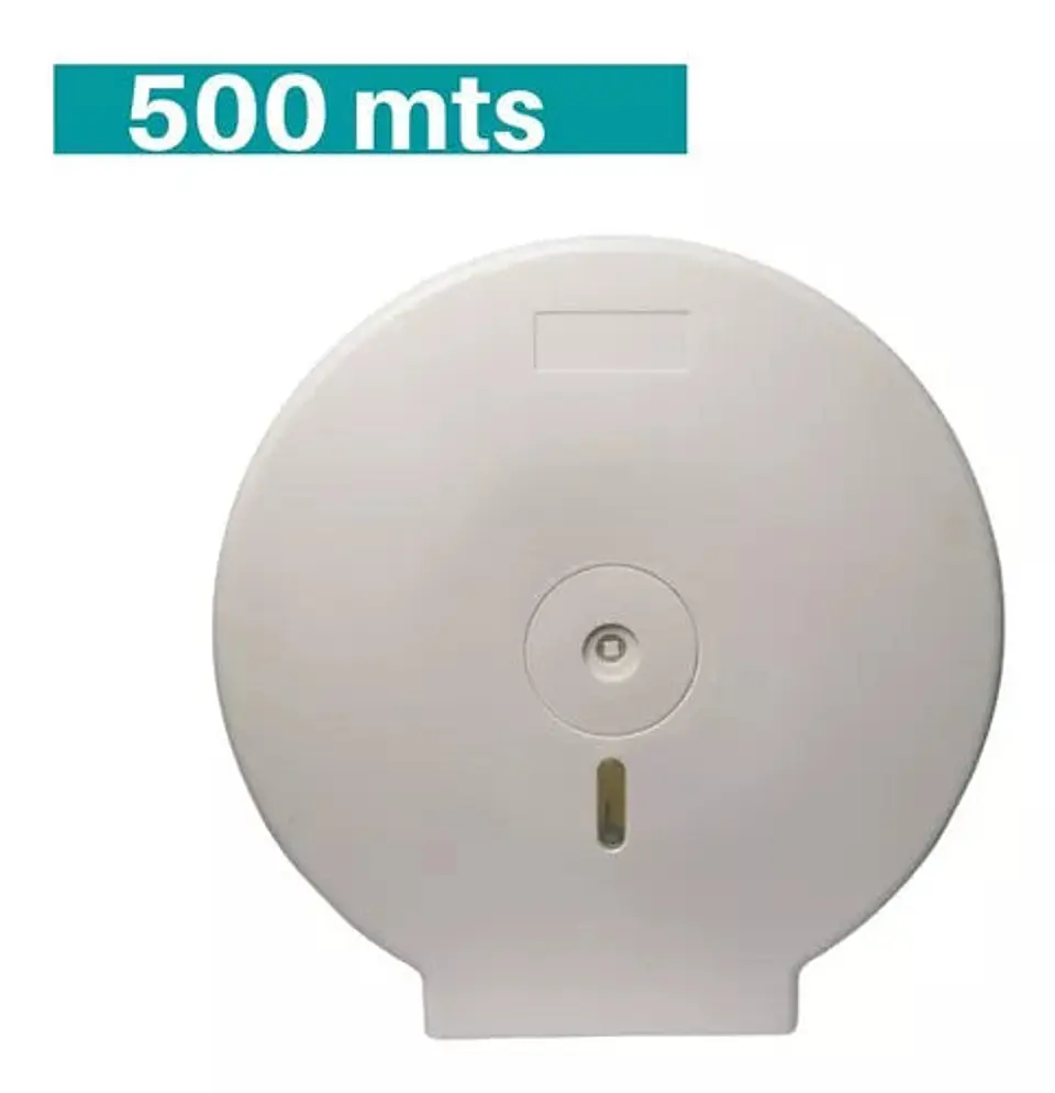 Dispensador Papel Higienico Acrílico Blanco 1