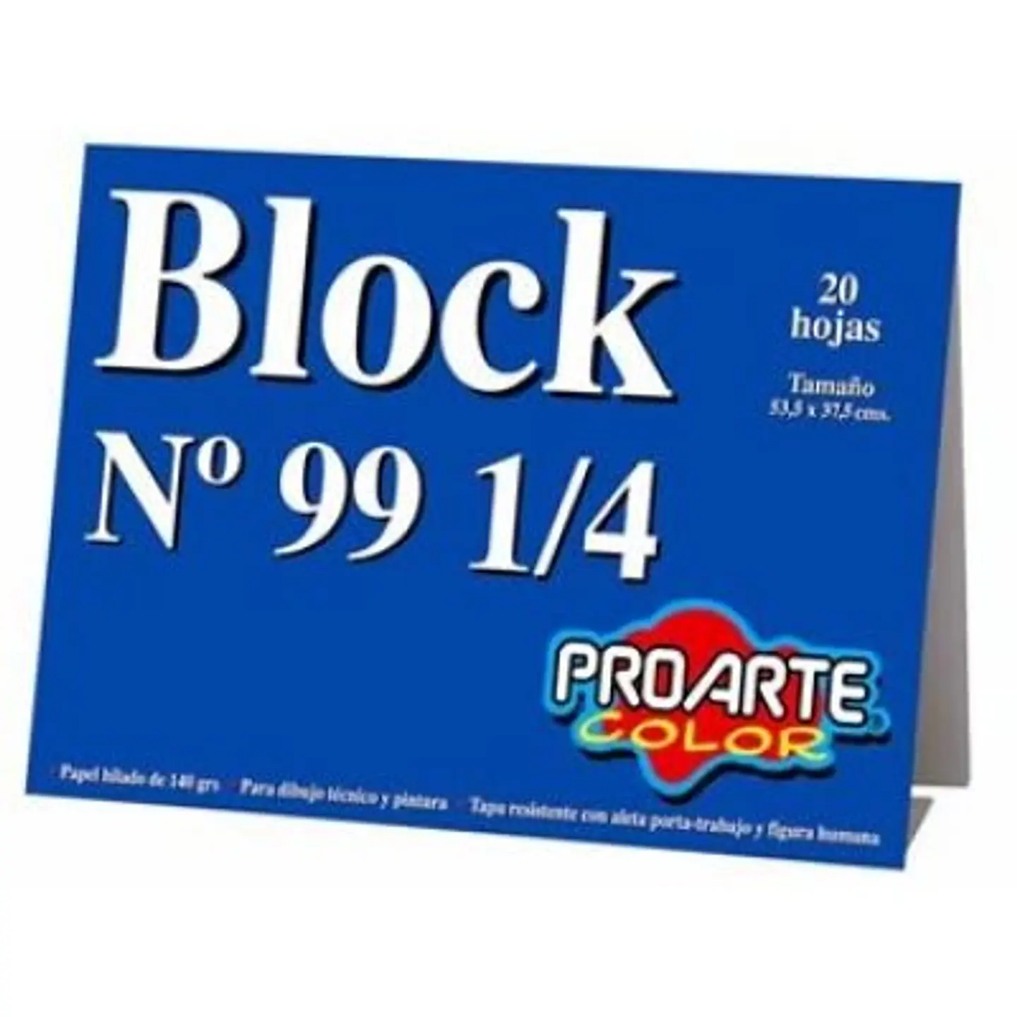 Block Medio Grande 99 1/4 20hjs 140grs 37,5 x 53,5 Proarte 1
