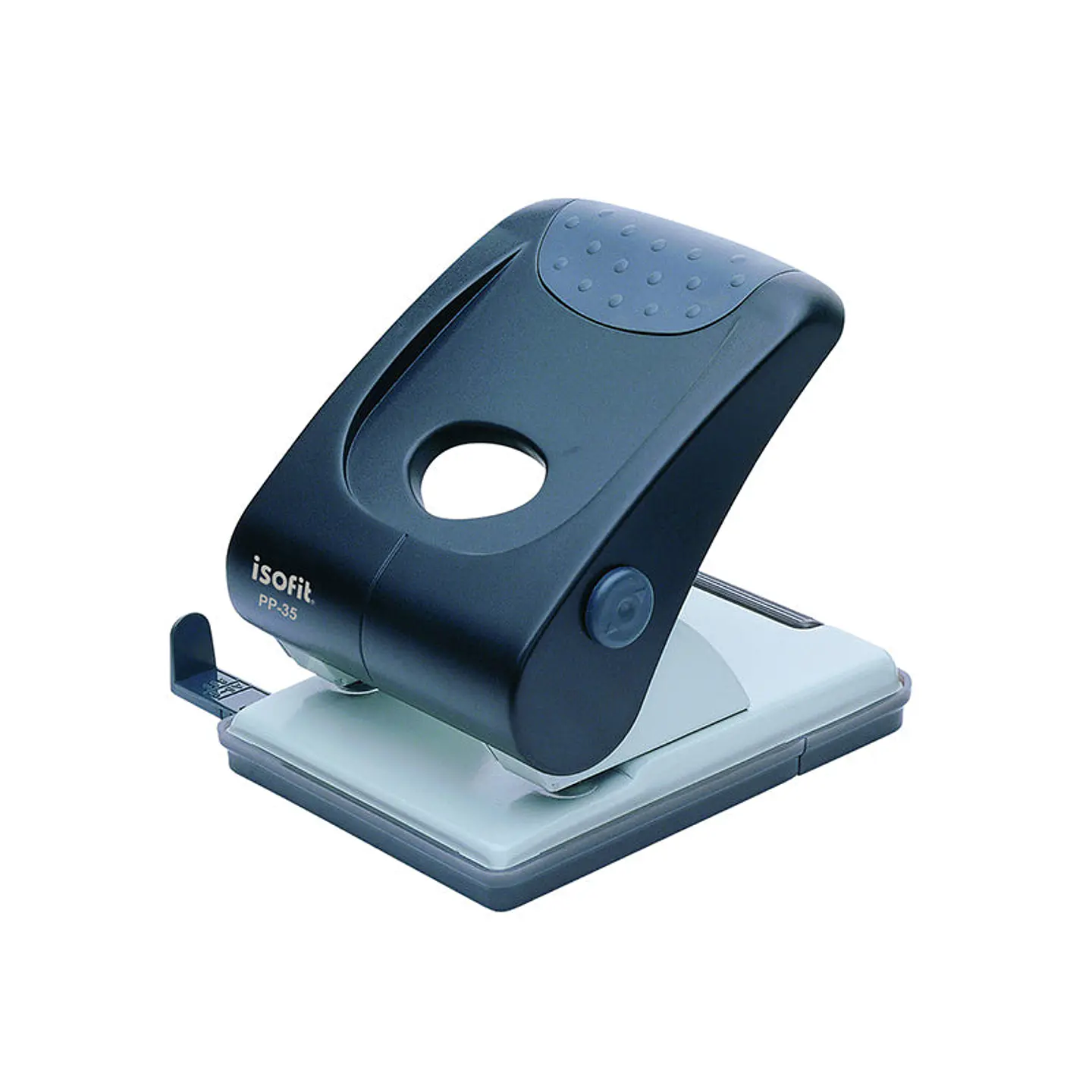 Perforador Pp-35 Negro P/30 Hojas.C/Guia Isofit 1