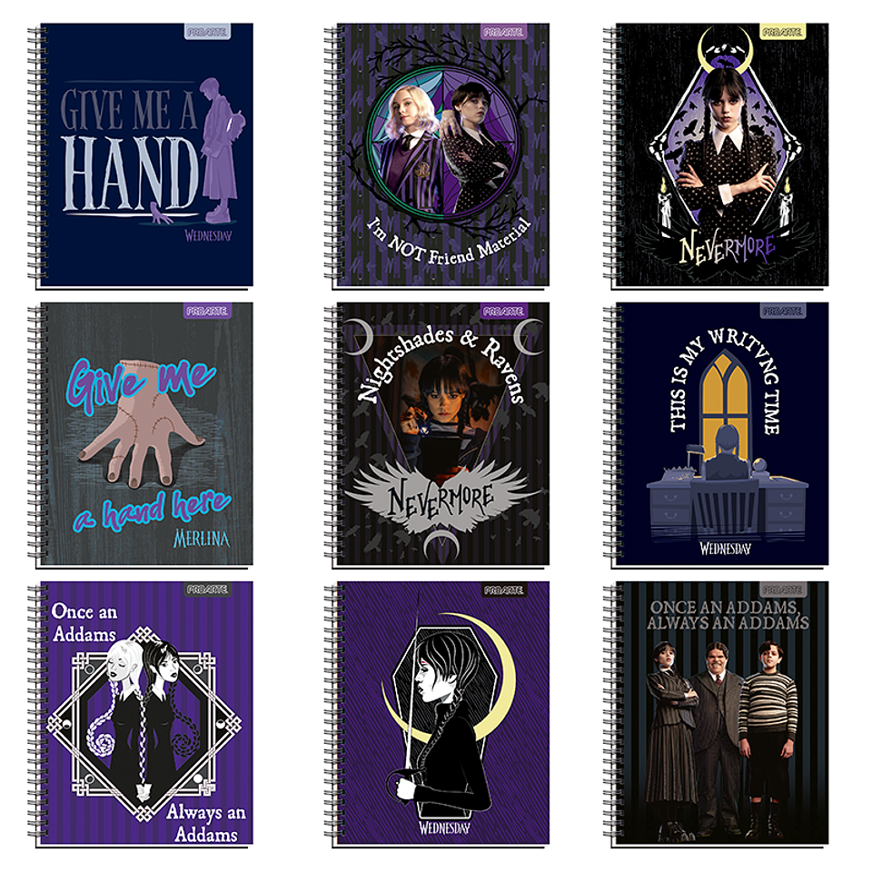 Cuaderno Universitario Merlina Cuadro Grande 7mm 100 hjs Proarte 1