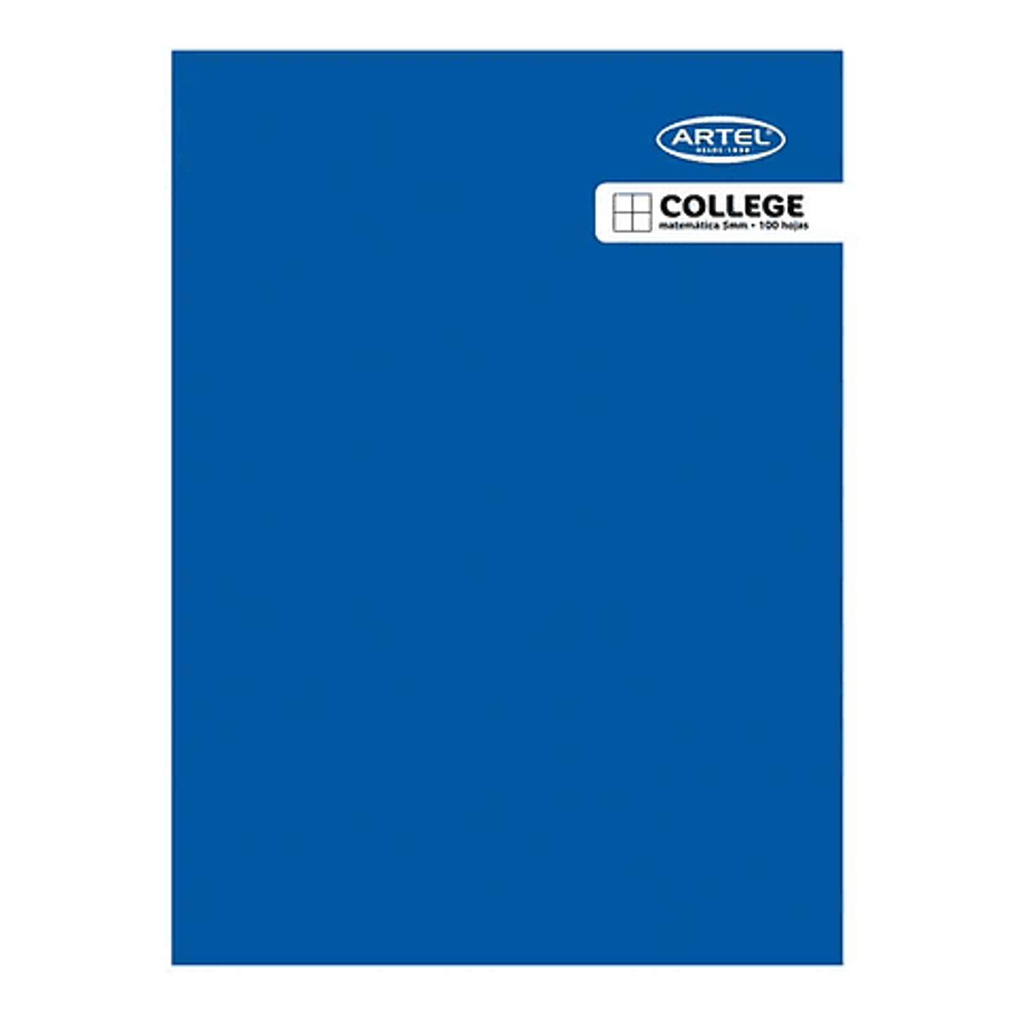 Cuaderno College Cuadro Chico 5mm 80 hjs Artel 1