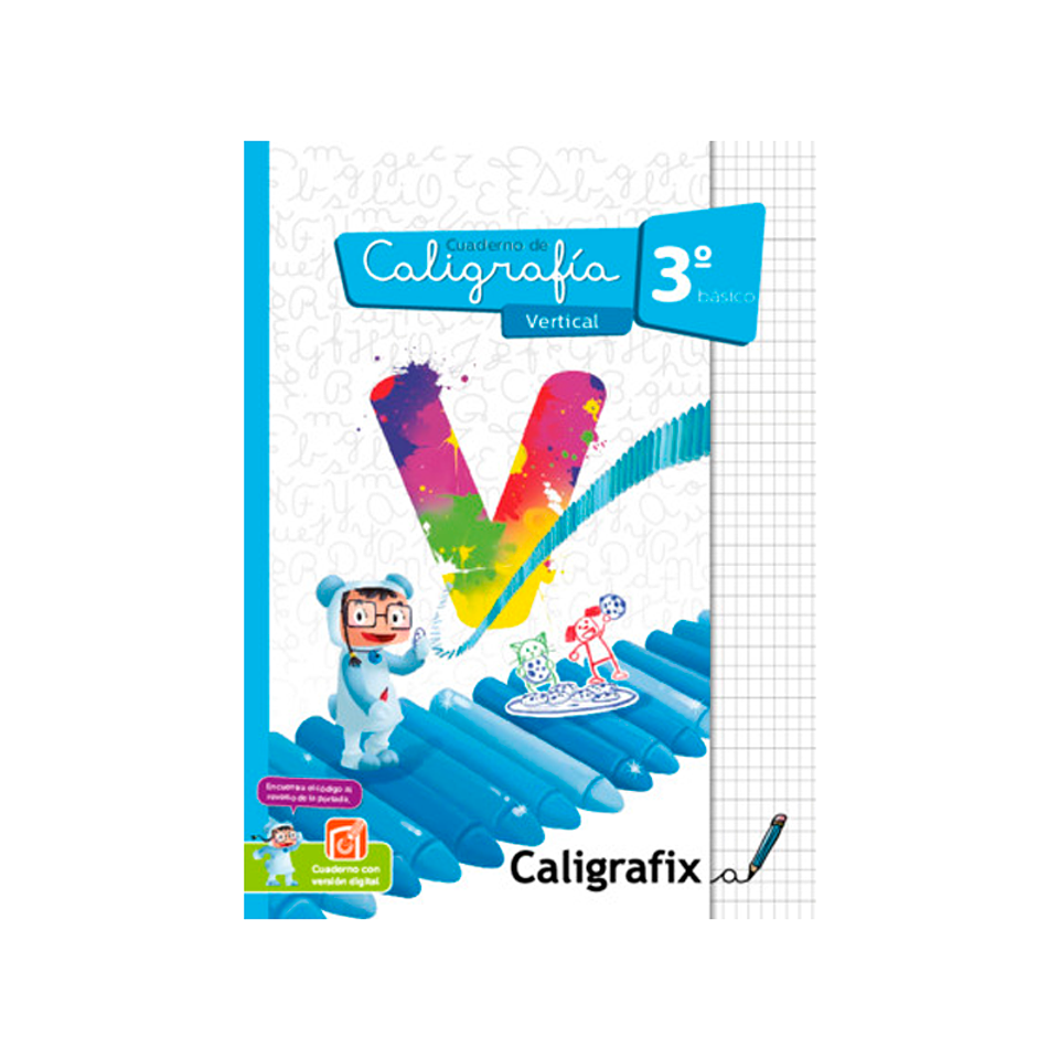 Caligrafia Vertical 3 Basico Caligrafix 1