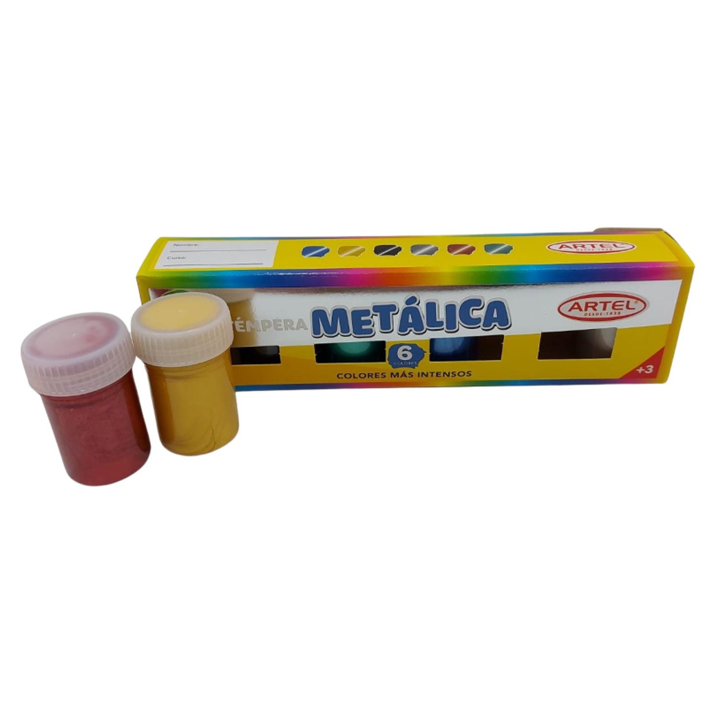 Est Temp Metal Artel 6 Col 15 Ml 1