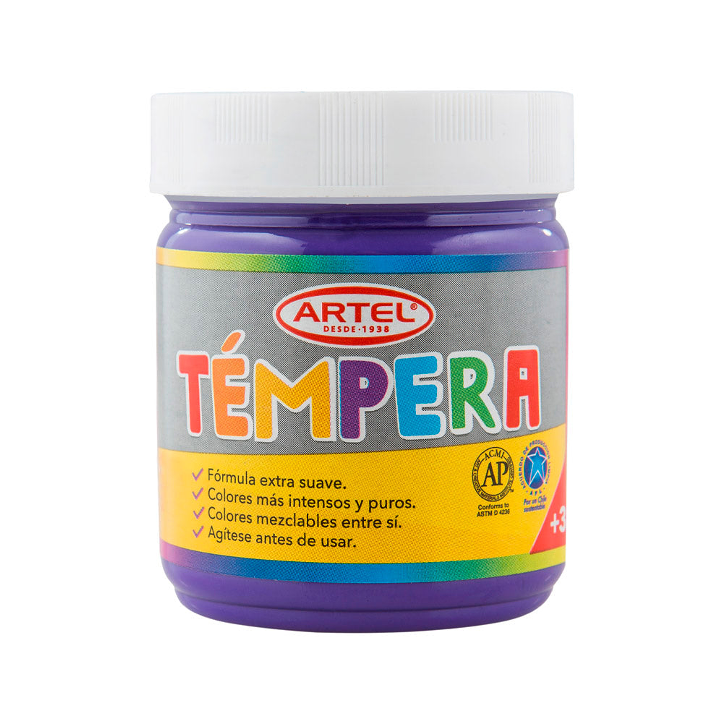Tempera Frasco 100ml Violeta 46 Artel 1