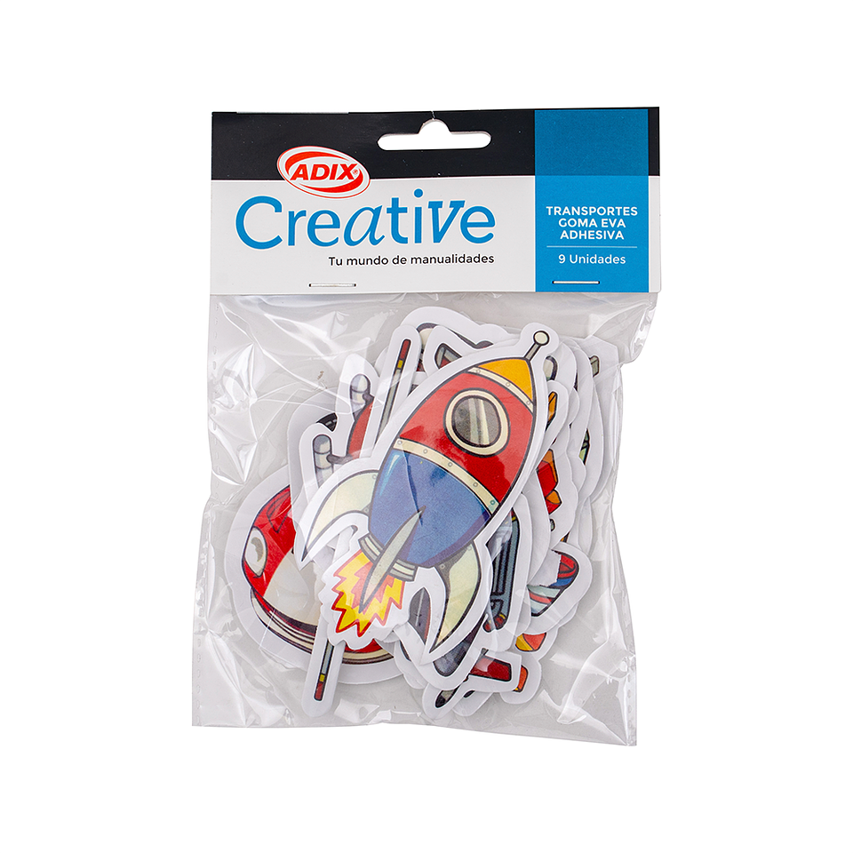 Transporte Goma Eva Adhesiva 9U 028 Creative 1