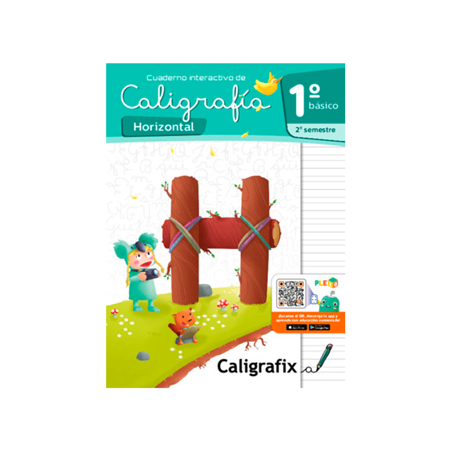 Caligrafia Horizontal 1 Basico - Segundo Semestre Caligrafix 1