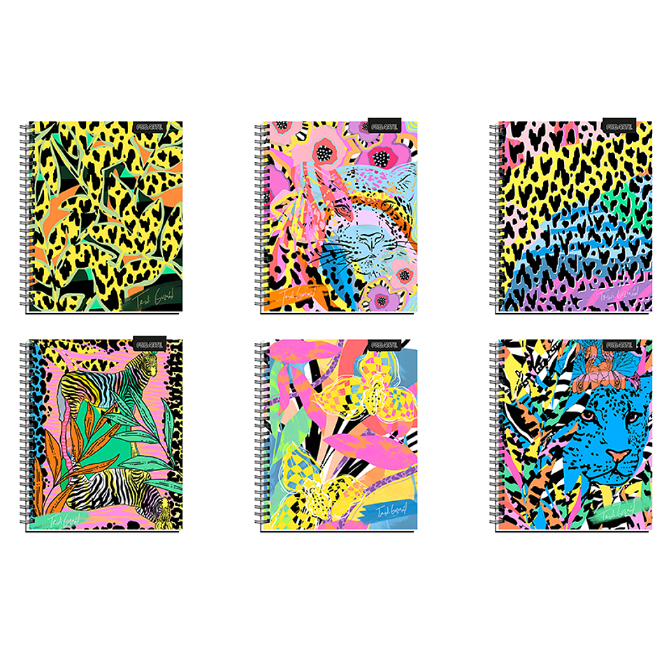 Cuaderno Universitario Hola Leon 100 Hjs 7mm Proarte 1
