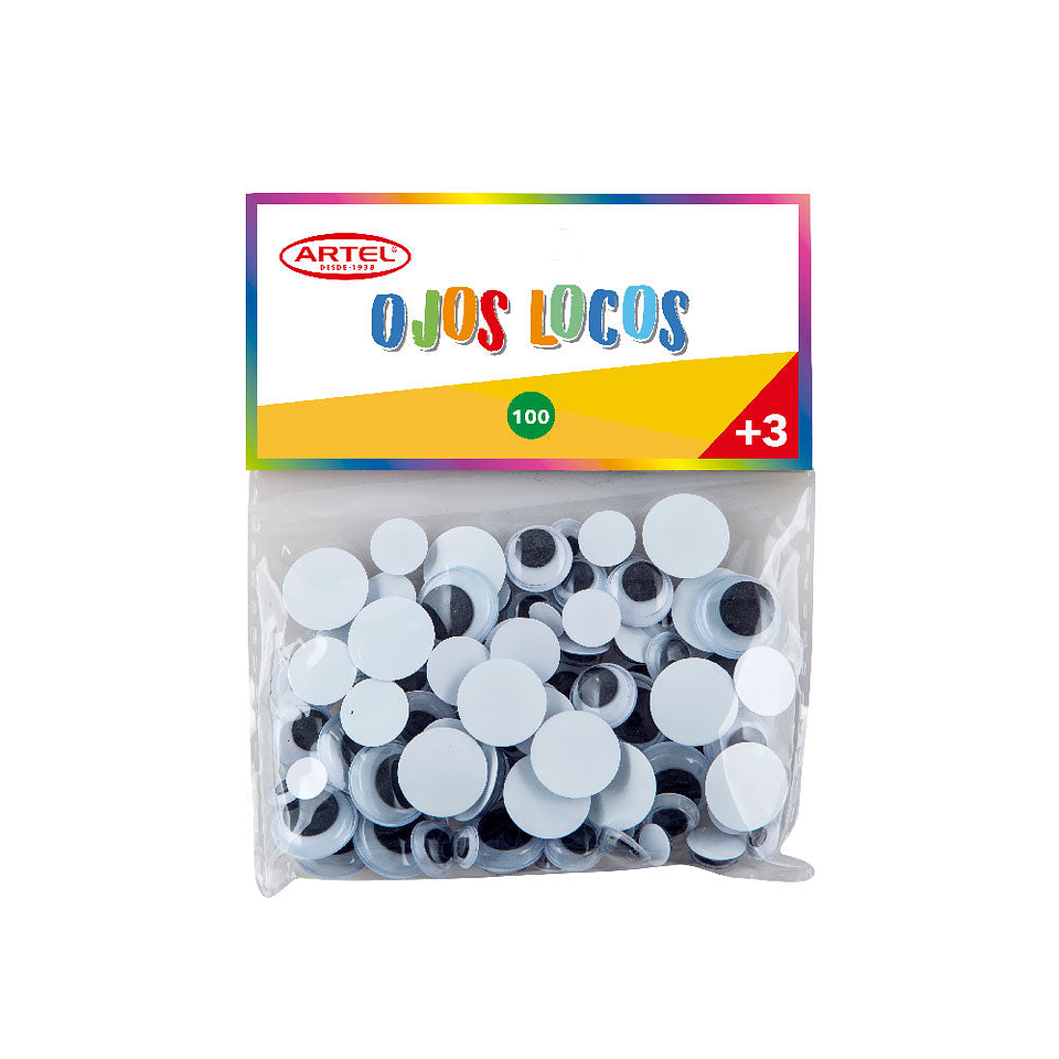 Ojos Locos 100Pcs Artel 1