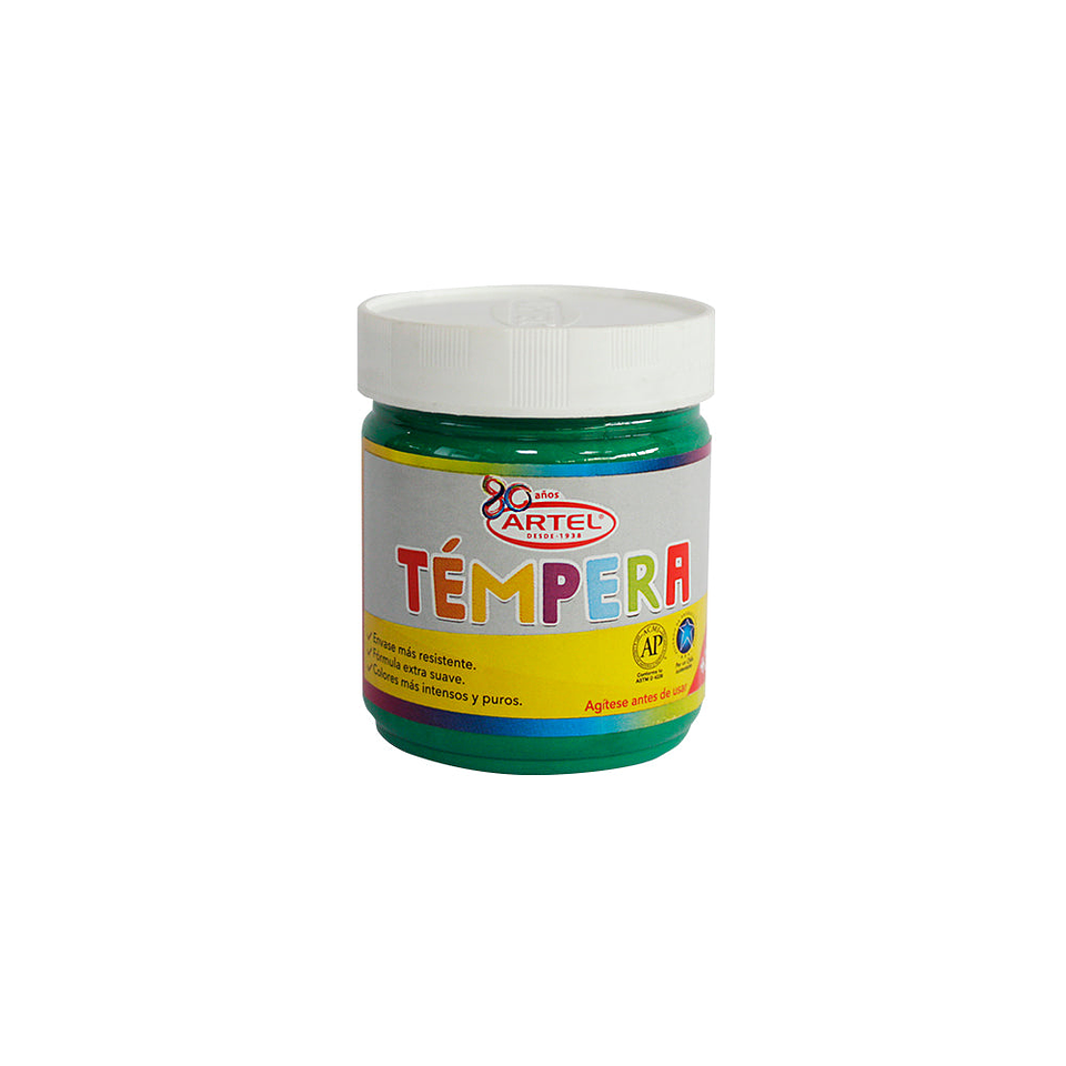 Tempera Frasco 100ml Verde Claro 51 Artel 1