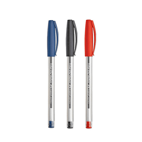 Boligrafo Lapiz Pasta Trilux 032 M Rojo Uni Faber Castell