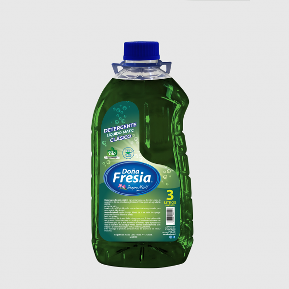 Deter.Matic Dona Fresia Clasico Verde 3L 1