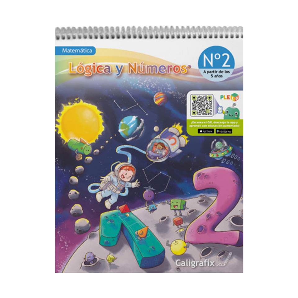 Cuaderno Logica Y Numeros N2 Caligrafix 1