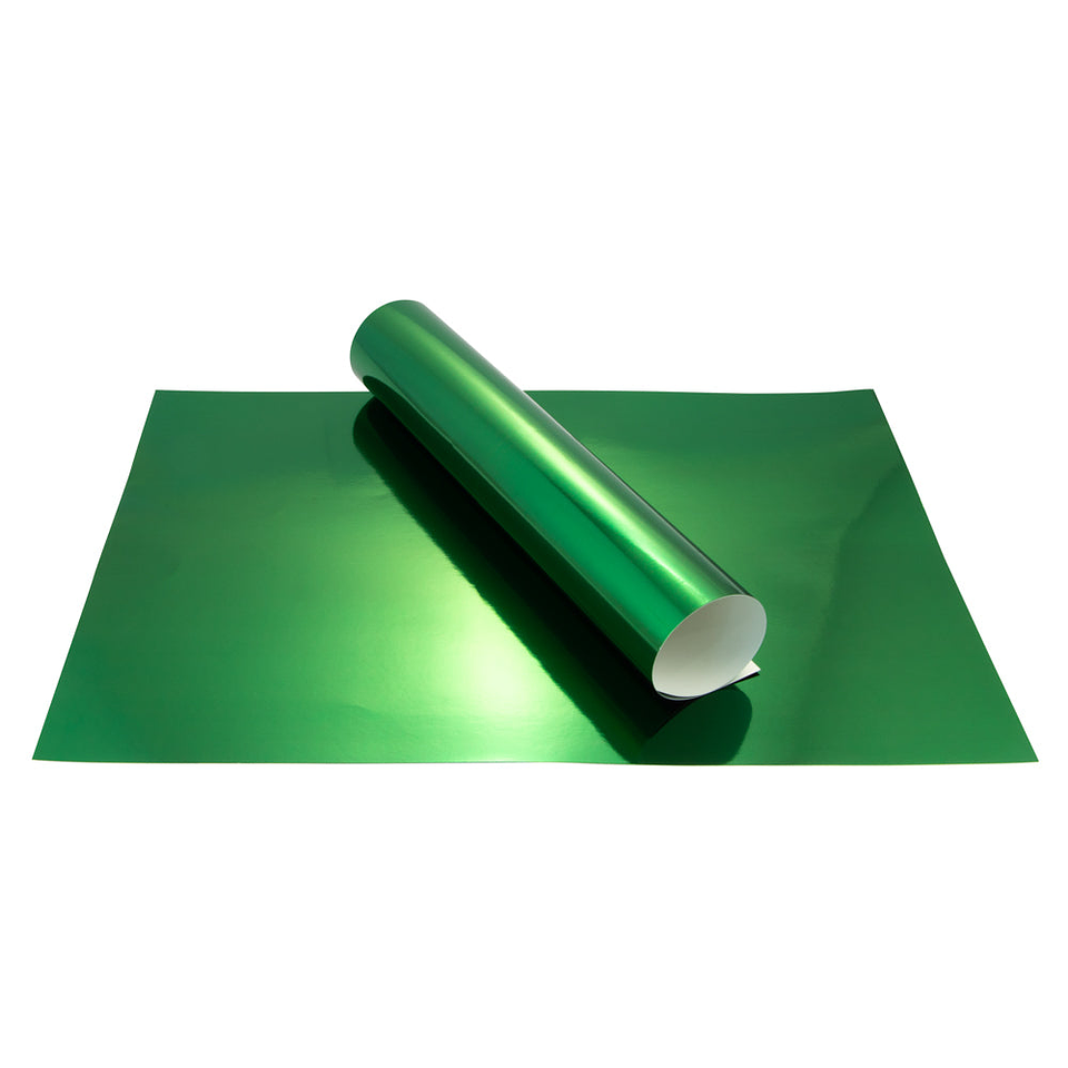 Cartulina Metalica 50X65 Cm Verde Proarte 1