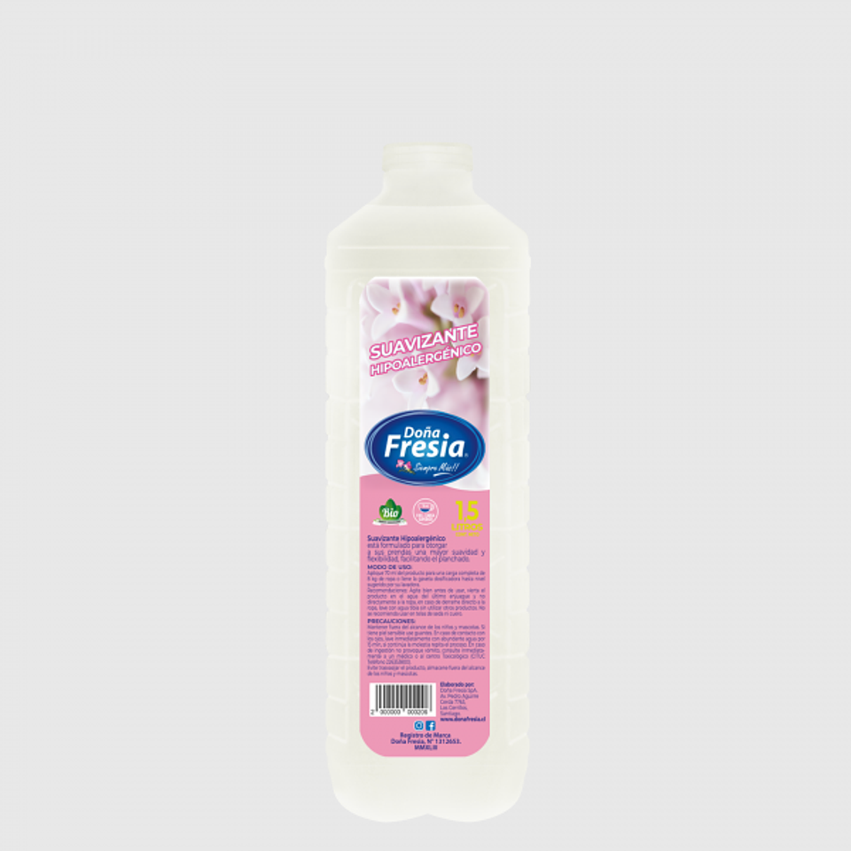 Suavizante Dona Fresia Hipoalergenico 1,5L 1