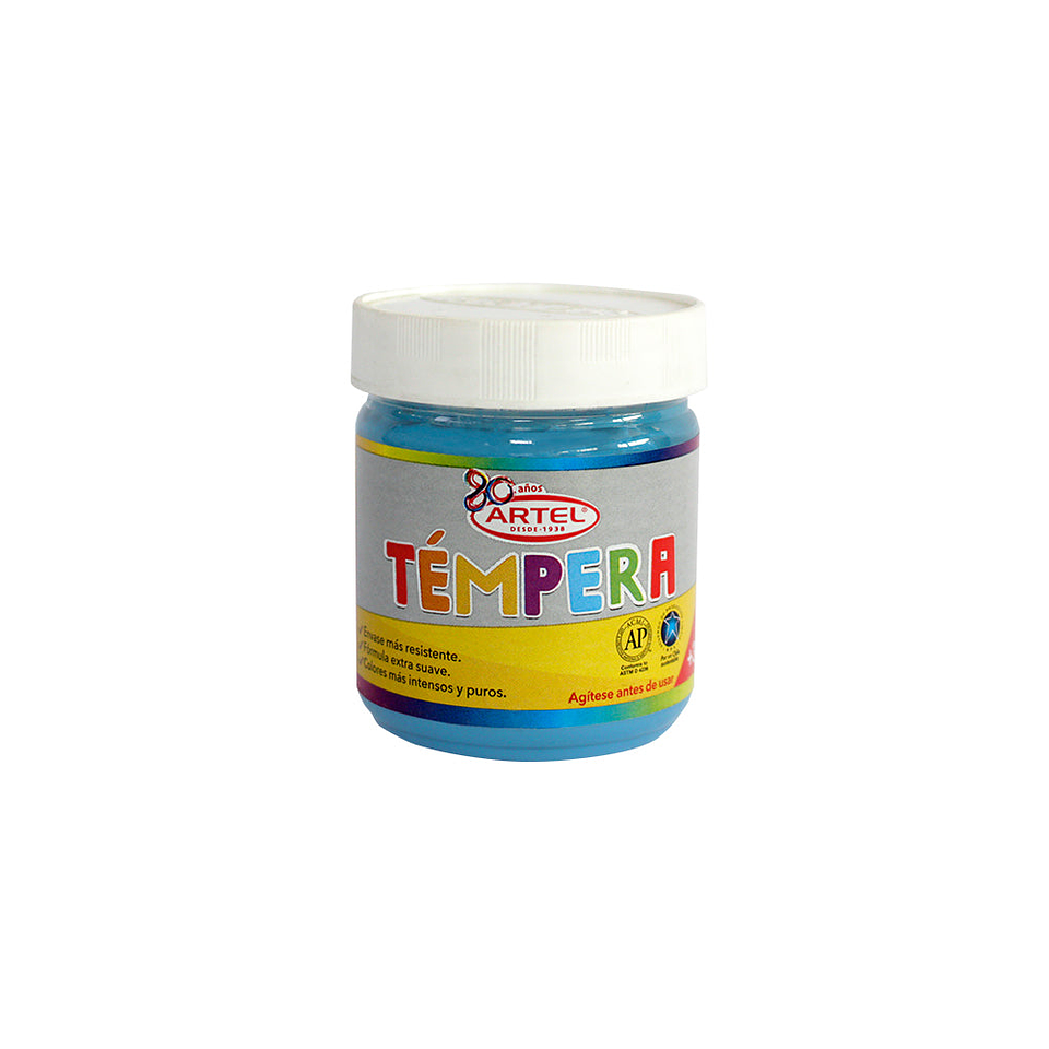 Tempera Frasco 100ml Celeste 48 Artel 1