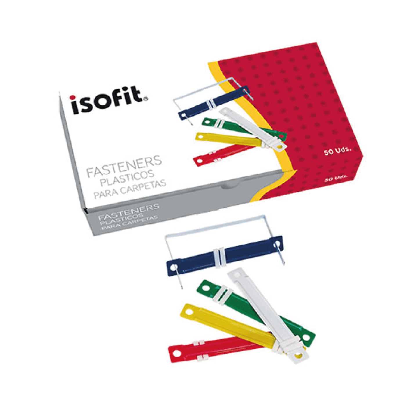 Fastener Isofit Plastico 50 Uni. 1