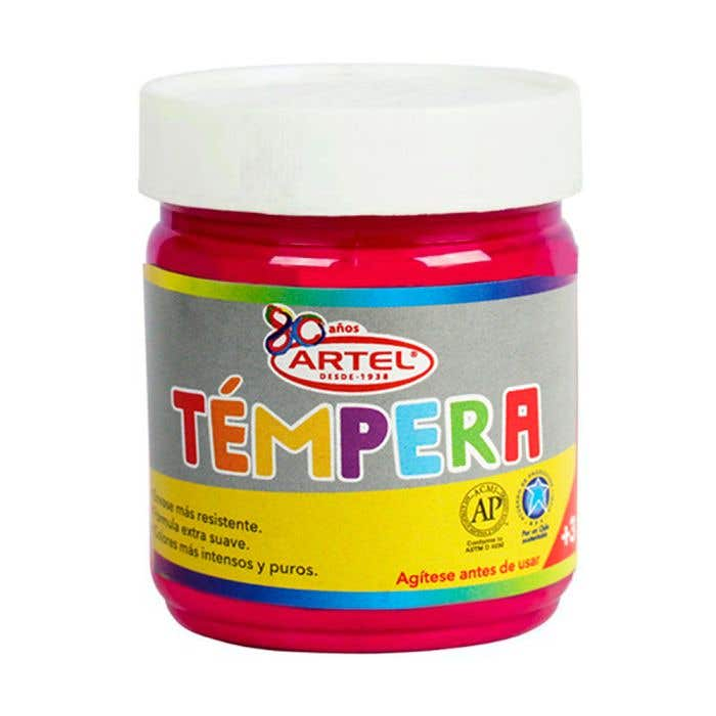 Tempera Frasco 100ml Carmin 87 Artel 1
