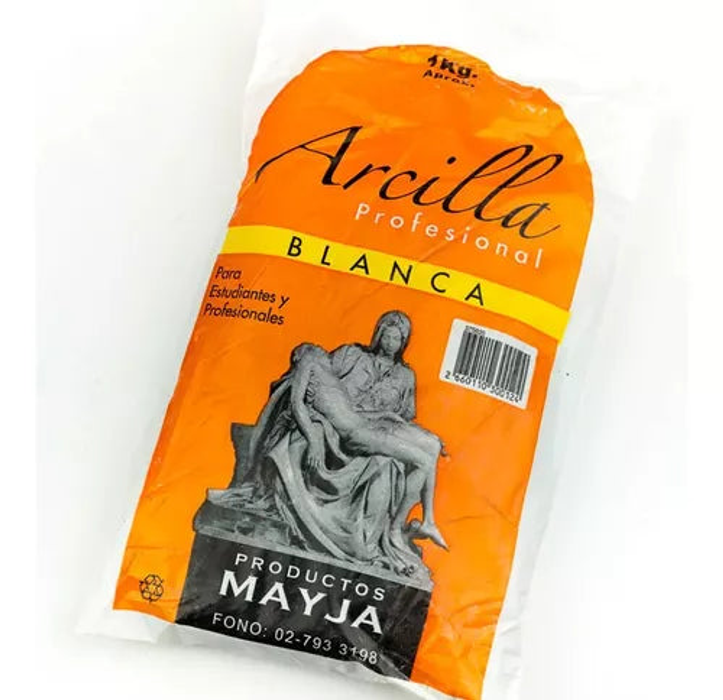 Arcilla Blanca 1Kg Mayja 1